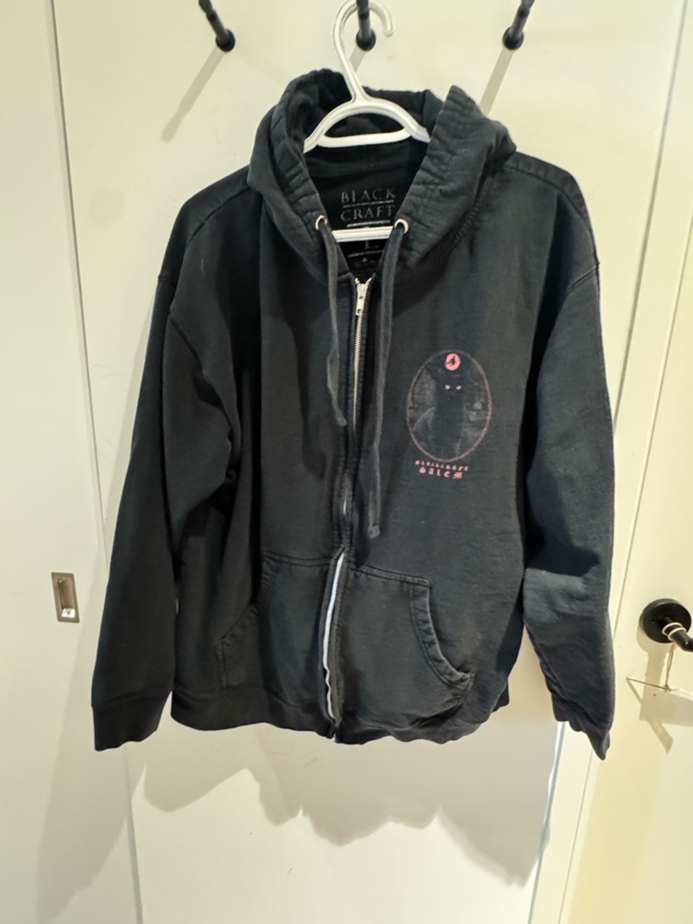 Black Craft Women's Black Zip-Up Hoodie